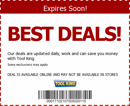 Tool King Promo Code