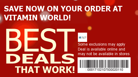 Vitamin World Coupon Code