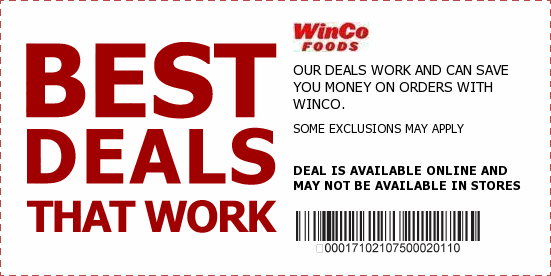 WinCo Coupons