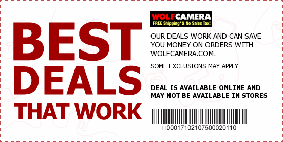 Wolf Camera Coupons