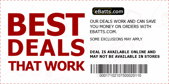 eBatts Coupons