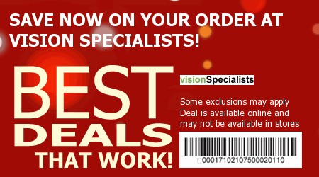 Vision Specialists Coupon Code