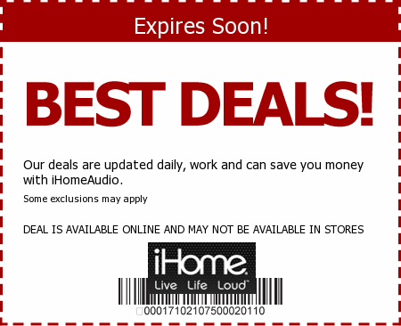 iHome Promo Code