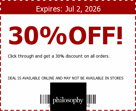 philosophy Promo Code