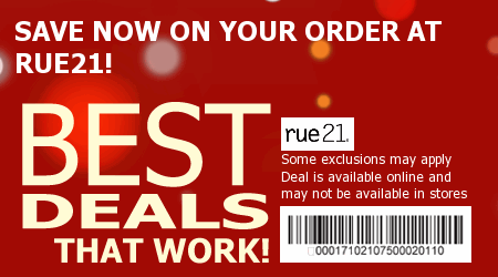 rue21 Coupon Code