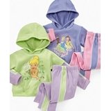 Disney Little Girls Hoodie and Pants Set Tink Coupons